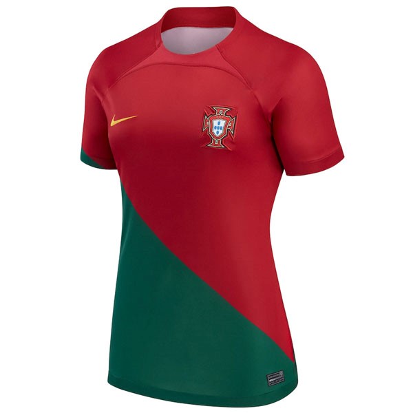 Camiseta Portugal 1ª Mujer 2022/23